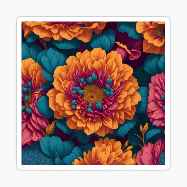 Item preview, Detailed Floral Composition: Seamless Repeating Design designed and sold by DesignArtEmpire.