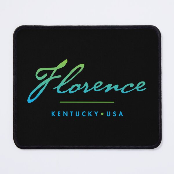 Item preview, Florence Kentucky Typographic Design designed and sold by Futurebeachbum.