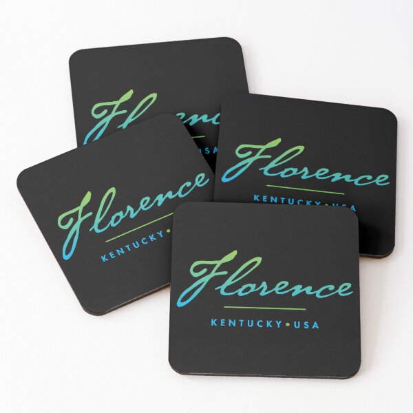 Item preview, Florence Kentucky Typographic Design designed and sold by Futurebeachbum.