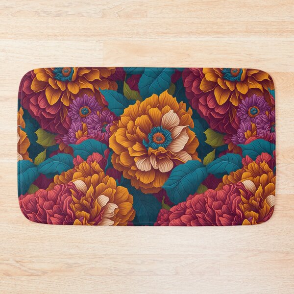 Item preview, Seamless Floral Wonderland: Repeating Patterns Rainbow Colors designed and sold by DesignArtEmpire.