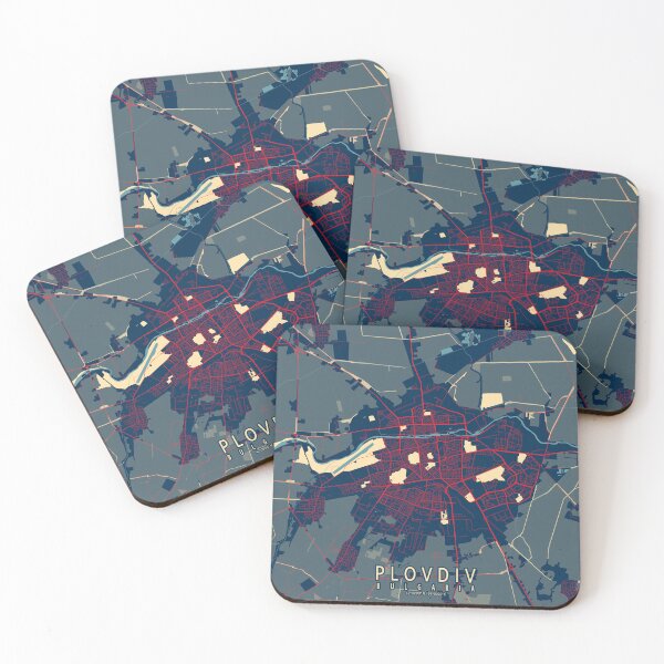 Item preview, Plovdiv City Map of Bulgaria - Hope designed and sold by deMAP.