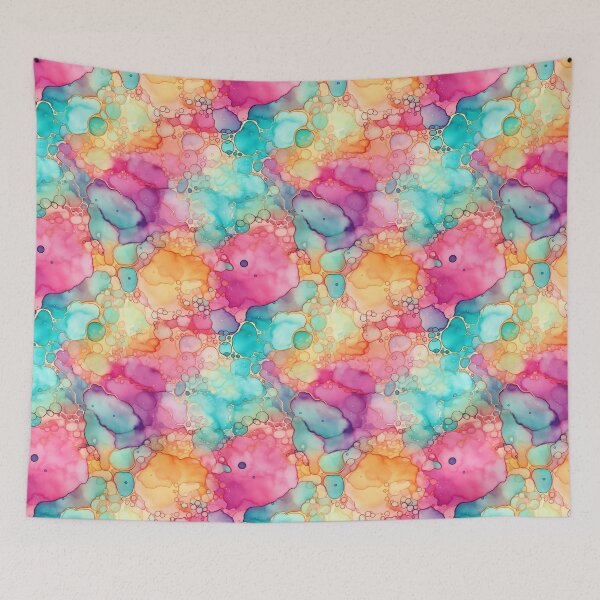Item preview, Rainbow Ink Bubbles designed and sold by Trading Particles.
