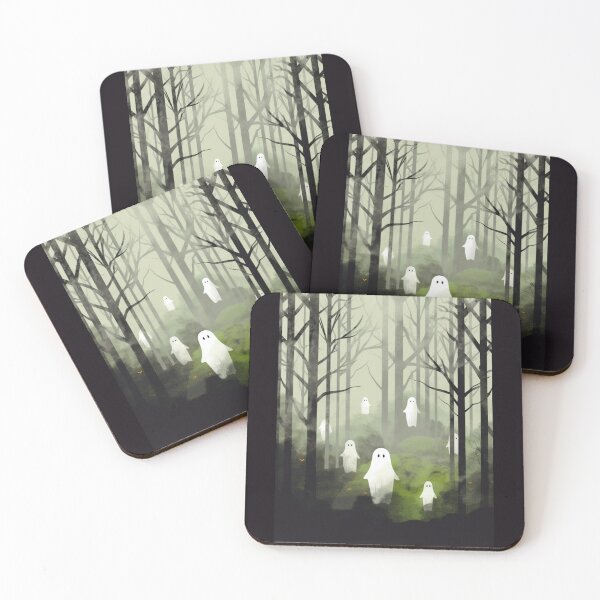 Item preview, The Woods are Full of Ghosts - Haunted Forest Design designed and sold by geodedebit.
