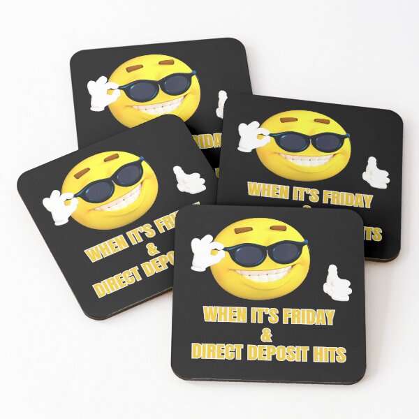 Item preview, funny face when direct deposit hits on Friday - memes ,  designed and sold by Lovegesture.