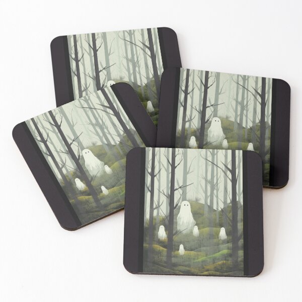 Item preview, The Woods are Full of Ghosts - Haunted Forest Design designed and sold by geodedebit.