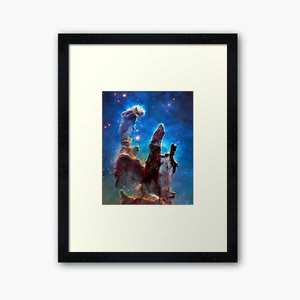 Pillars of Creation Framed Art Print