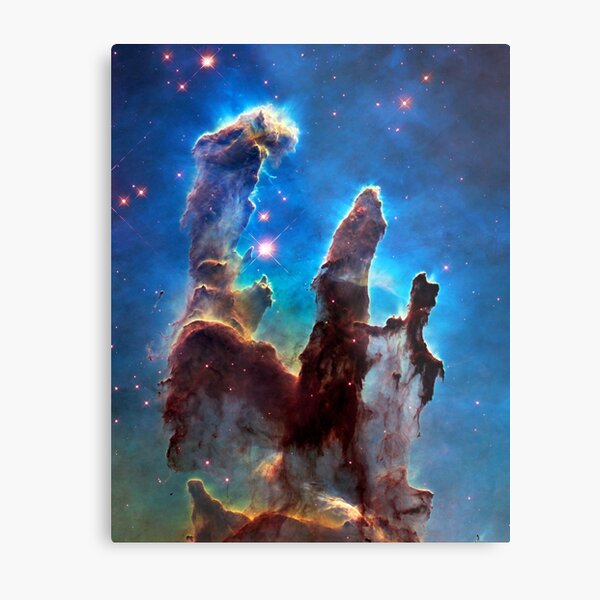 Pillars of Creation Metal Print