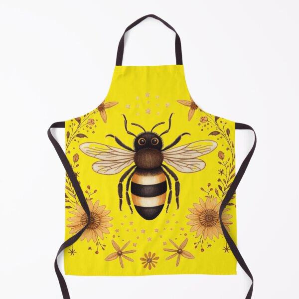 Item preview, Honey Moon - Bee and Floral Design designed and sold by geodedebit.