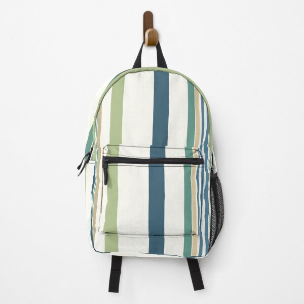 Item preview, Light Green Navy Blue Stripes designed and sold by Sheila Wenzel Ganny.