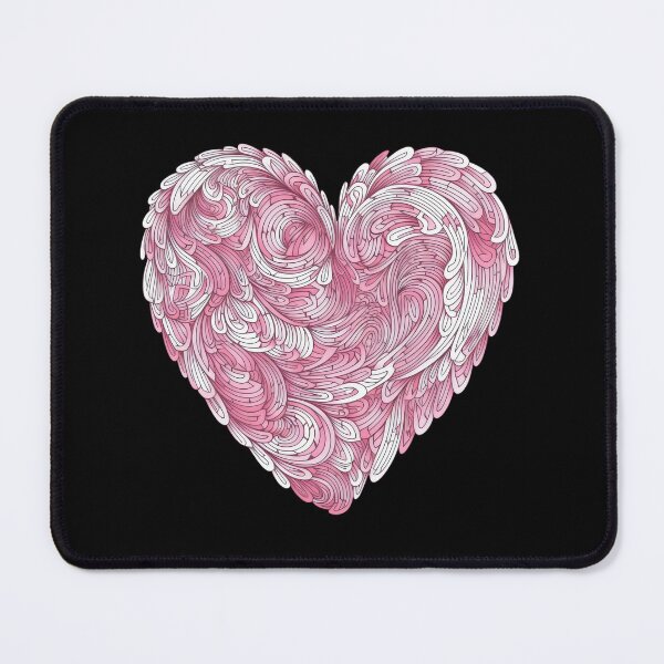 Item preview, Heart - Cute Floral Pink Heart Love Women Girls Wife Mom designed and sold by farhanhafeez.