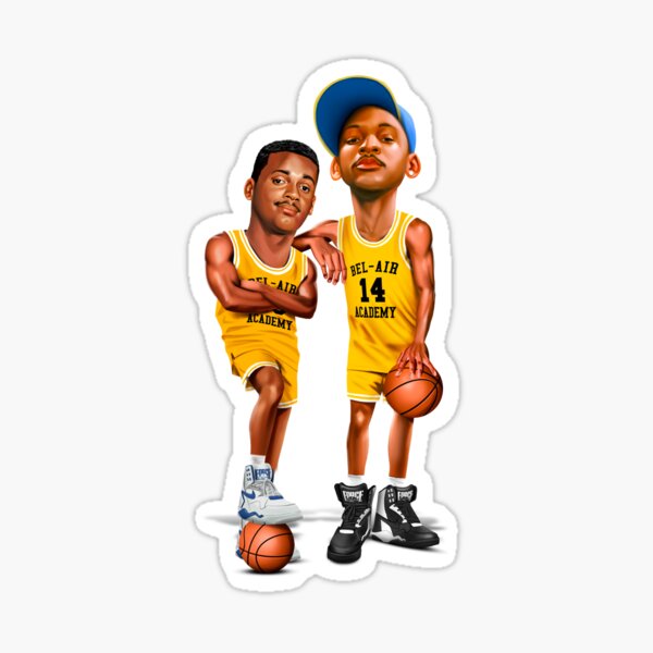 Will Smith White Die Cut Vinyl Sticker | Dodger Monster | Baseball Art |  Dodgers Stickers | Fresh Prince of LA