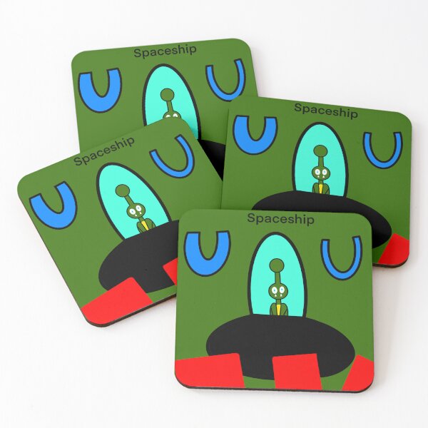 Item preview, A character of an alien in a spaceship. designed and sold by lukesubbby.