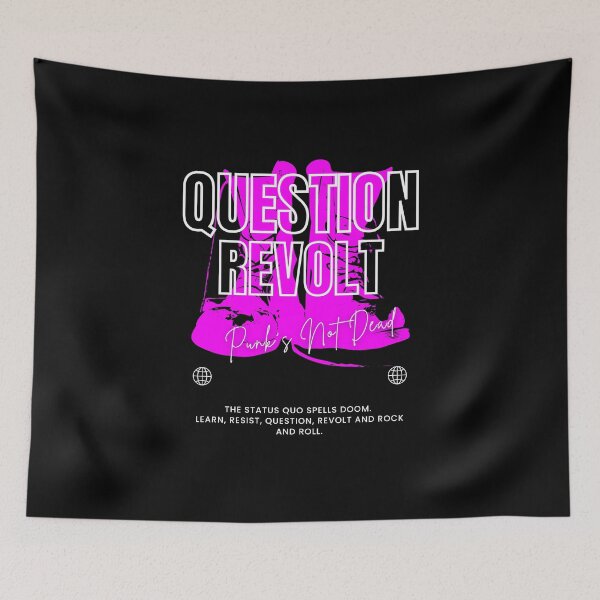 Item preview, Punk Is Not Dead Question, Rebelate designed and sold by AliasLexReyes.