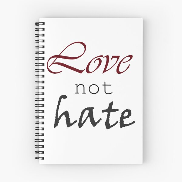 Item preview, Love Not Hate designed and sold by HappyChicc.