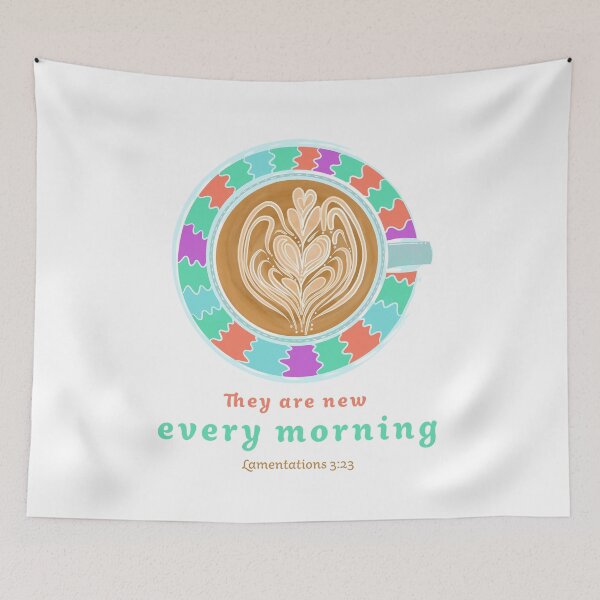 Item preview, They are new every morning designed and sold by Ammi77.