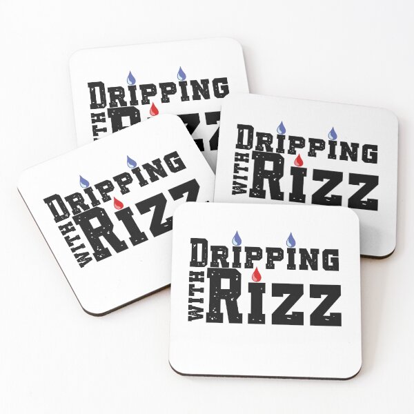 Artikelvorschau, Tropfend vor Rizz, tropfend vor Rizzyness entworfen und verkauft von SnarkyTeesMugs.