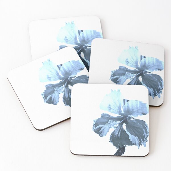 Item preview, blue hibiscus flower designed and sold by misslizzyspin.