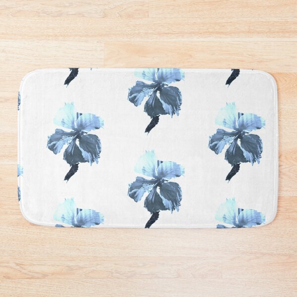 Item preview, blue hibiscus flower designed and sold by misslizzyspin.