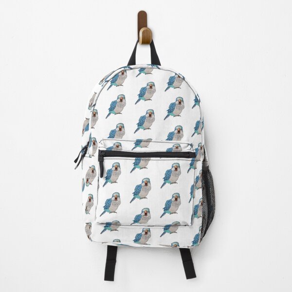 Item preview, Screaming Blue Quaker Parrot designed and sold by neesheew.