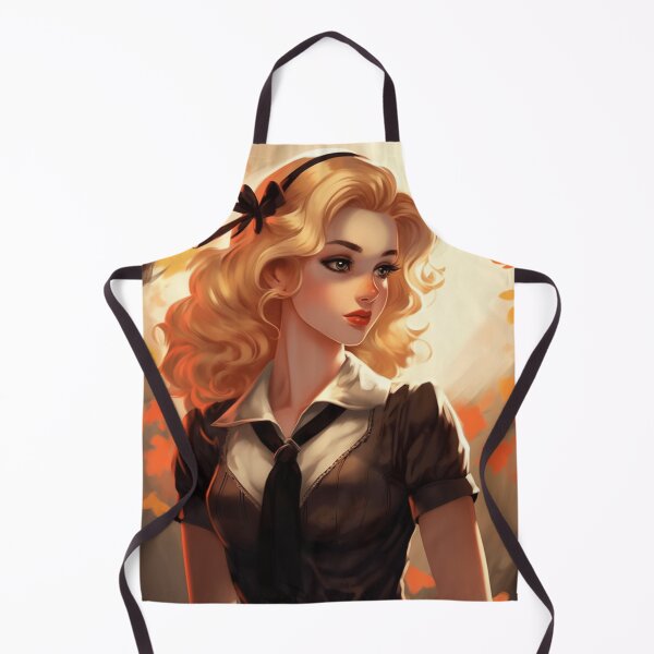 Item preview, A Vintage Pin Up Anime Girl designed and sold by GoodOldVintage.