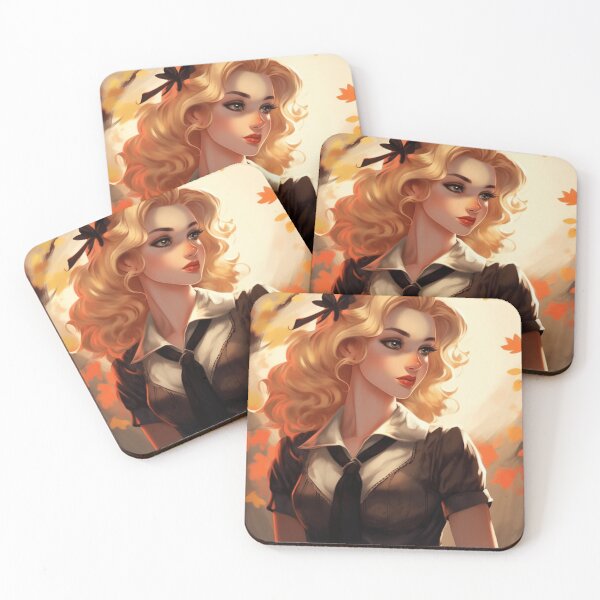 Item preview, A Vintage Pin Up Anime Girl designed and sold by GoodOldVintage.
