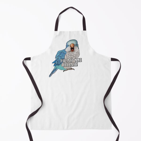 Item preview, Hear Me Roar Blue Quaker Parrot designed and sold by neesheew.