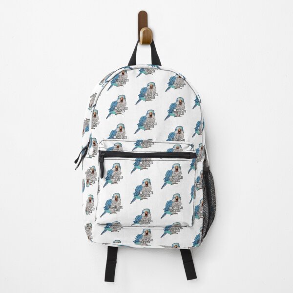 Item preview, Hear Me Roar Blue Quaker Parrot designed and sold by neesheew.