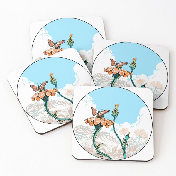 Item preview, Aster and Butterfly designed and sold by Tiffany Chesser.