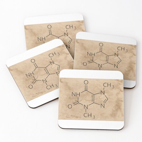 Item preview, Caffeine Chemical Formula designed and sold by OldSoulInspired.