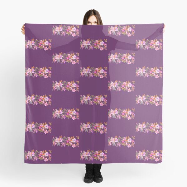 Amazing Azaleas - pink palette Scarf