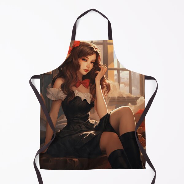 Item preview, A Vintage Pin Up Anime Girl designed and sold by GoodOldVintage.