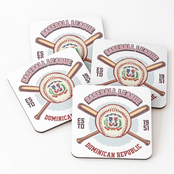 Item preview, Vintage Dominican Republic Baseball  designed and sold by Kai Wen Designs.