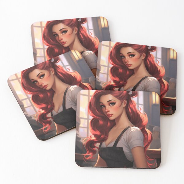 Item preview, A Vintage Pin Up Anime Girl designed and sold by GoodOldVintage.