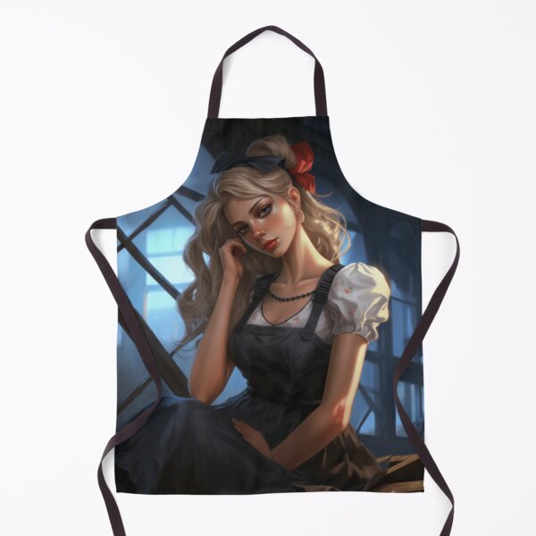 Item preview, A Vintage Pin Up Anime Girl designed and sold by GoodOldVintage.