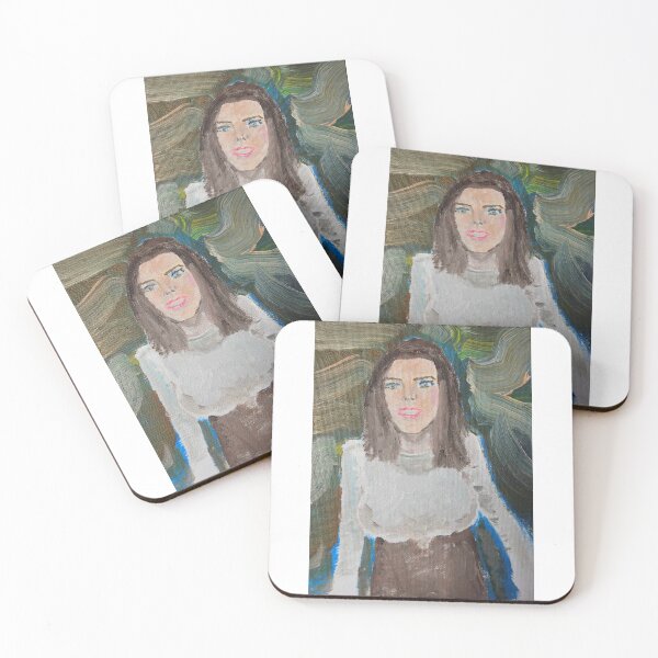 Item preview, "Knock Knock Who Is It A Painting of AdrianaChechik_" designed and sold by HuzzaCreative.