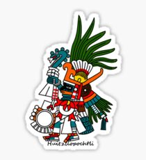 Pegatina Arte azteca: Huitzilopochtli