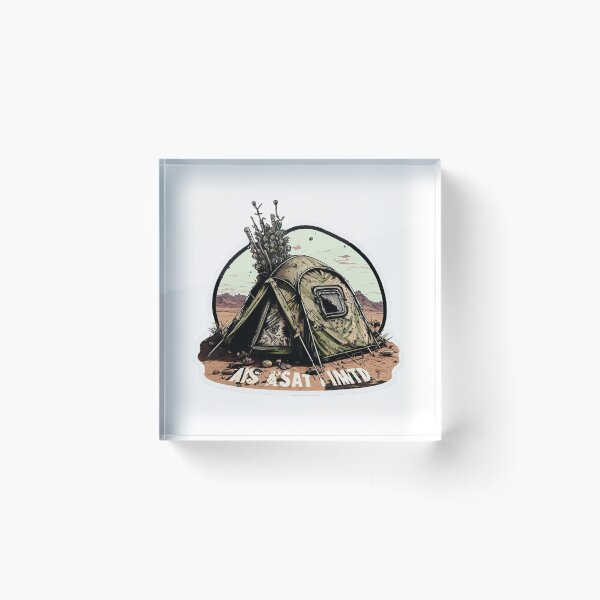 Item preview, Wilderness camps designed and sold by Stickermagician.