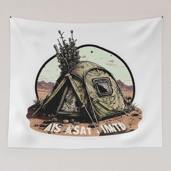 Item preview, Wilderness camps designed and sold by Stickermagician.