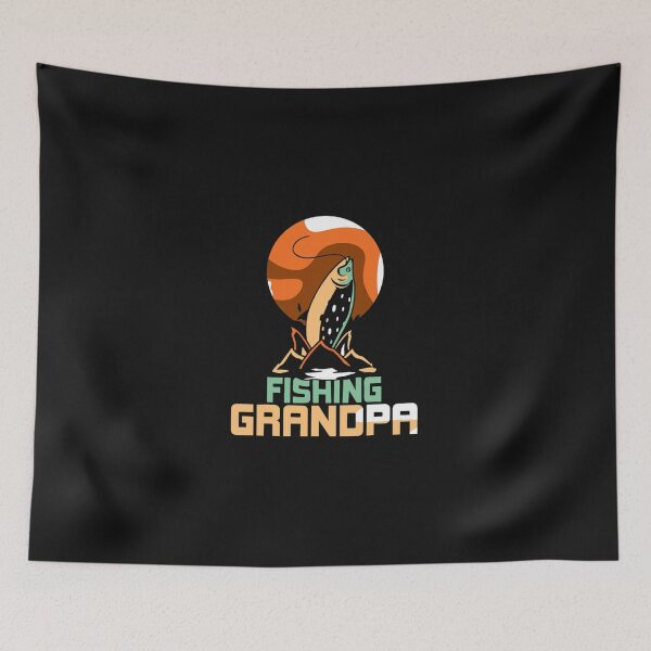 Item preview, Fishing Grandpa Fish Fisherman Fisher Sayings Granddad Fisher designed and sold by DaminiVohrab.