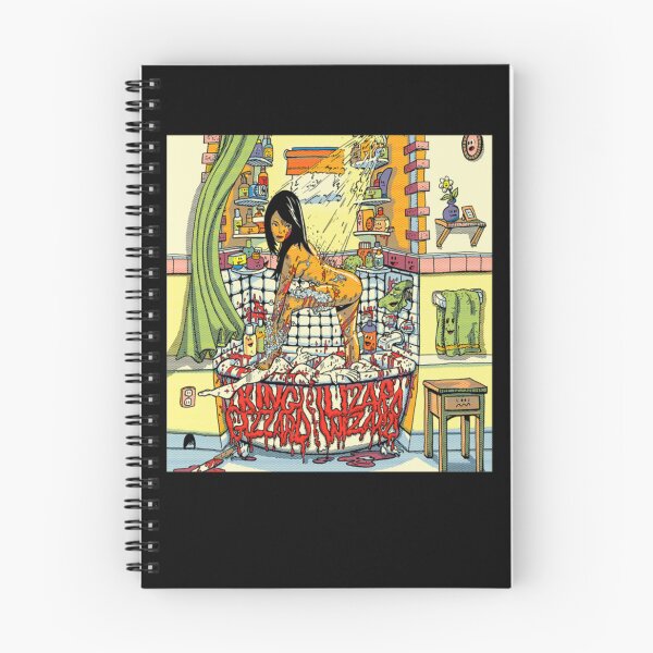 Item preview, King Gizzard & the Lizard Wizard shower designed and sold by Zulyjaremyt.