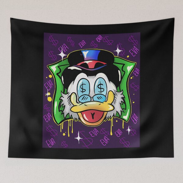 Item preview, Scrooge Mc Duck and Money | Eva Kiseleva designed and sold by Mode-Astrid.
