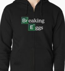Breaking Eggs Zipped Hoodie