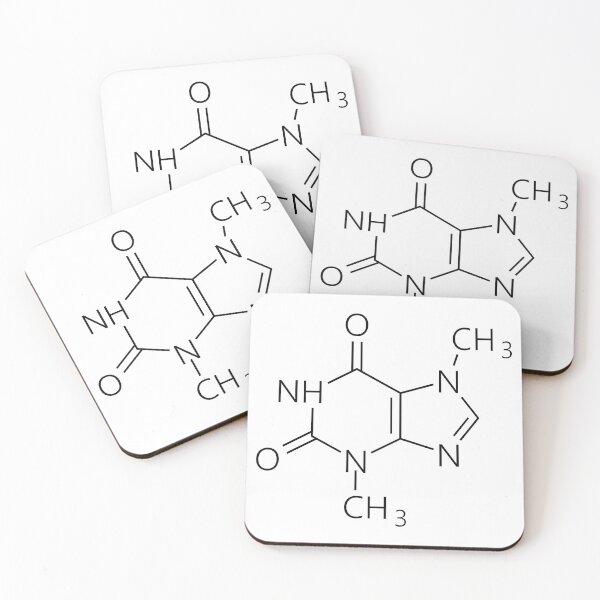 Item preview, Caffeine Chemical Formula designed and sold by OldSoulInspired.