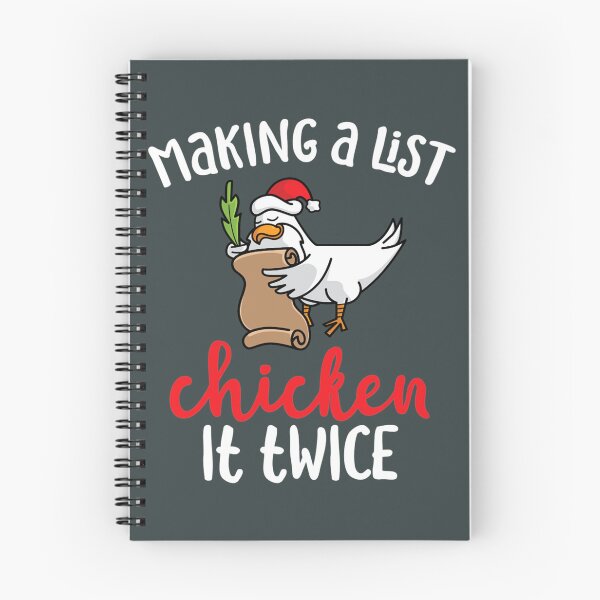 Item preview, Chicken It Twice Funny Chicken Christmas Design  designed and sold by SelwynStudley.