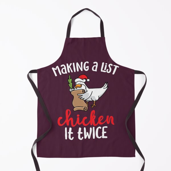 Item preview, Chicken It Twice Funny Chicken Christmas Design designed and sold by SelwynStudley.