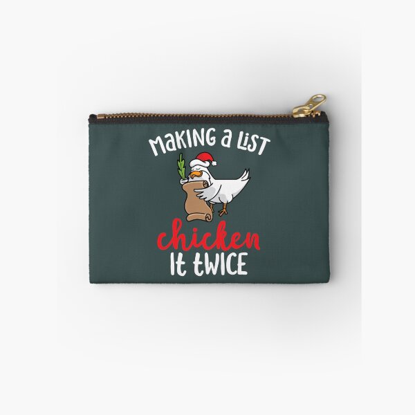 Item preview, Chicken It Twice Funny Chicken Christmas Design  designed and sold by SelwynStudley.