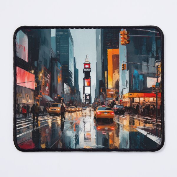 Item preview, TAXIS IN NEW YORK CITY designed and sold by ArtbyRolleen.