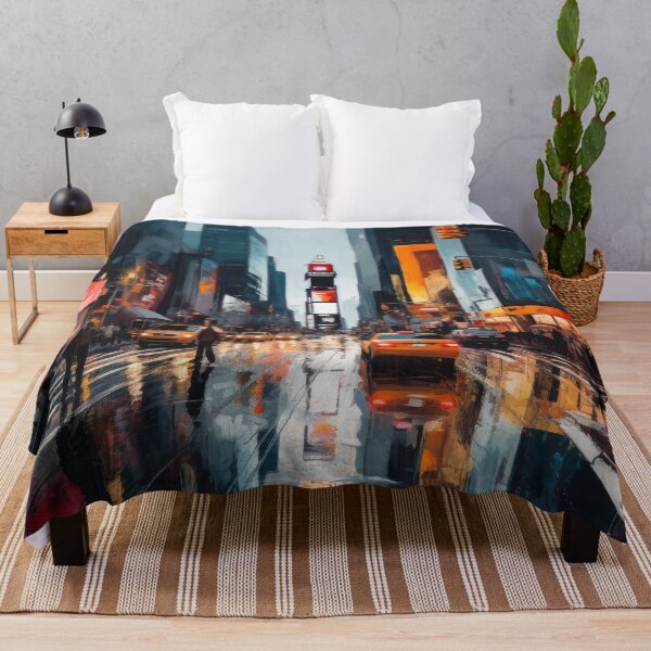 Item preview, TAXIS IN NEW YORK CITY designed and sold by ArtbyRolleen.