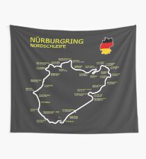 Der Nürburgring Wandbehang