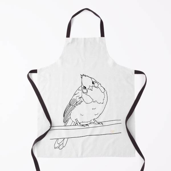 Item preview, Cute red-whiskered bulbul tilting its head designed and sold by AmeliaTsang.